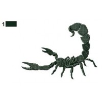 Scorpion Tattoo Embroidery Design 12